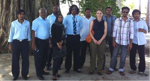 Participants at Port Training Programme in Maldives