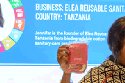 Woman entrepreneur from Tanzania wins “Start-up for SDGs” contest