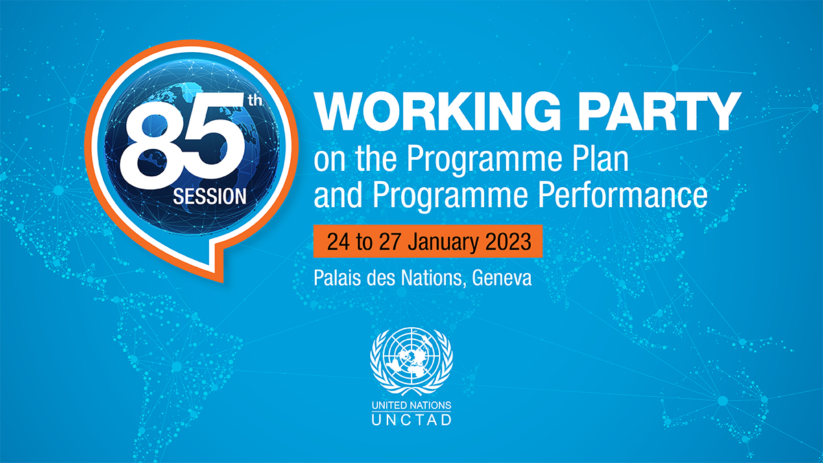 Working Party on the Programme Plan and Programme Performance, eighty-fifth session