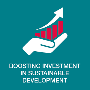 BOOSTING INVESTMENT IN SUSTAINABLE DEVELOPMENT
