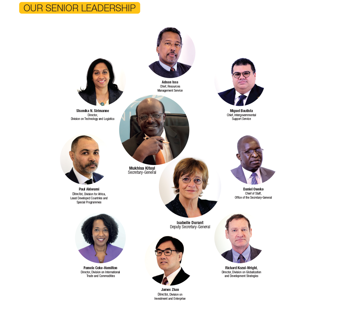 UNCTAD senior leadership