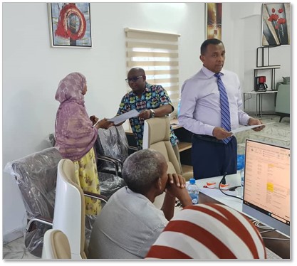 Djibouti DMFAS 6 training 