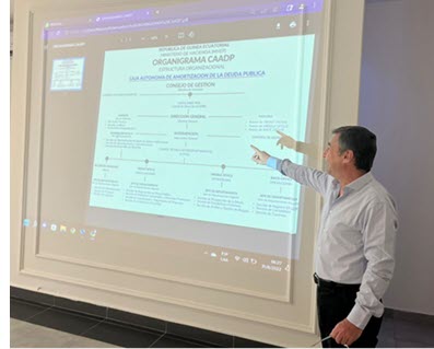 DMFAS training in Equatorial Guinea