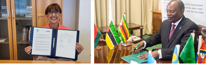 UNCTAD-MEFMI signing ceremony