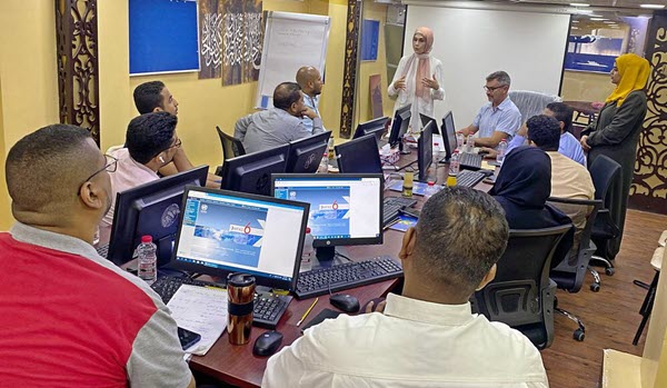 DMFAS IT training in Yemen