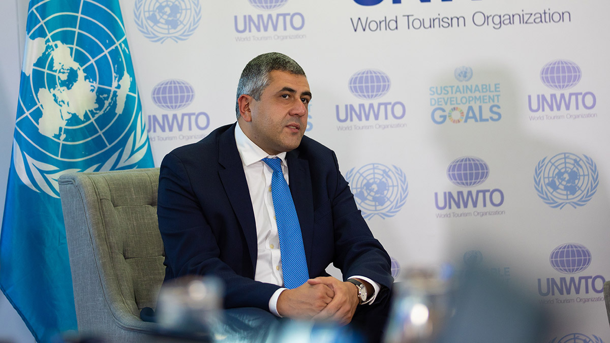 Zurab Pololikashvili, Secretary-General of the UN World Tourism Organization