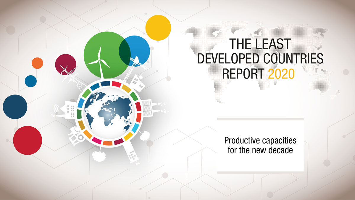 Product 2020. Developed Countries. UNCTAD С.4.1. ЮНКТАД страны участники. LDC logo.