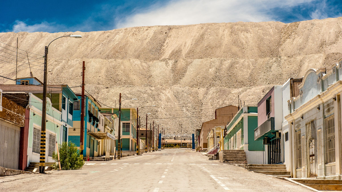 Saltpeter Mining Era near Chuquicamata