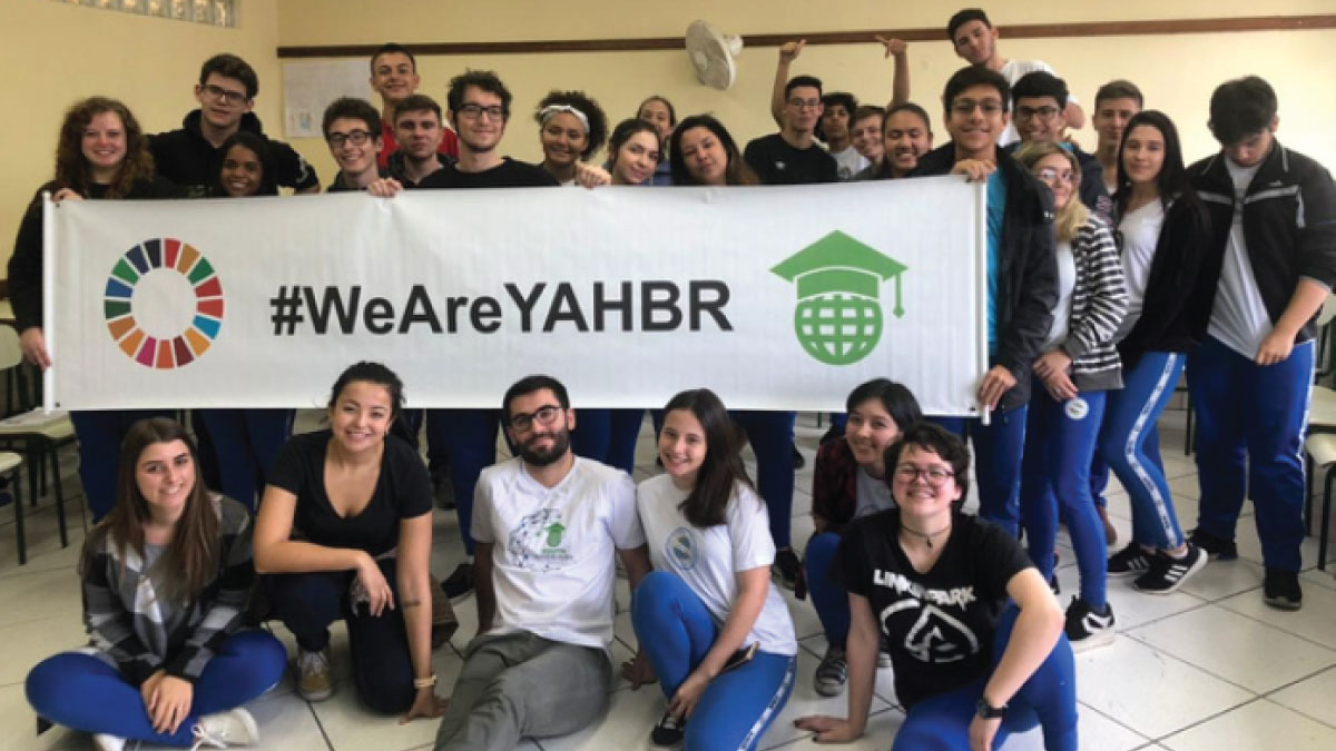 Youth Action Hub Curitiba members