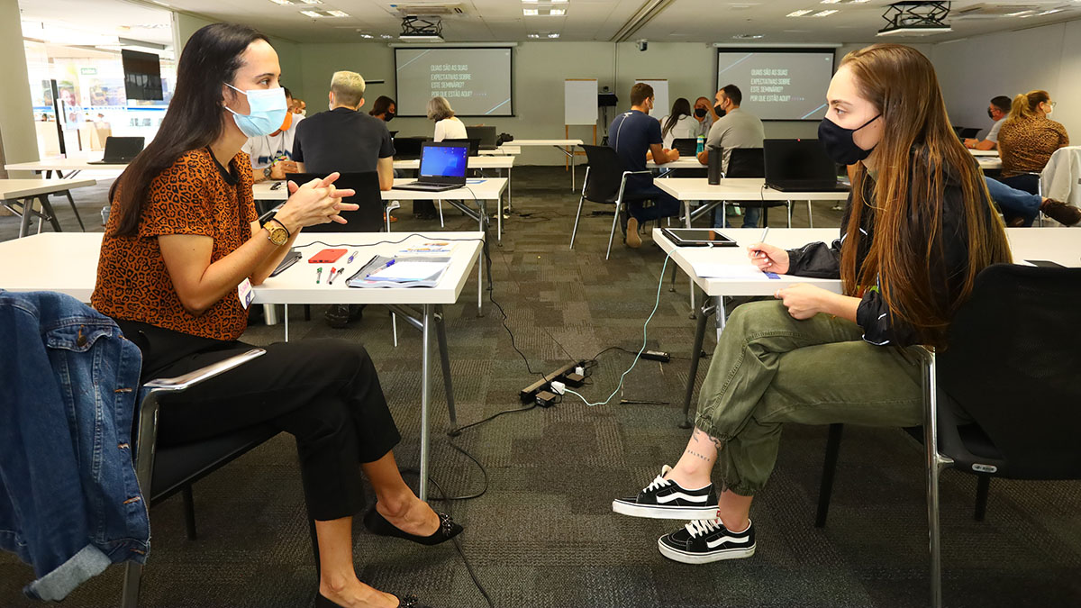 Women entrepreneurs at an Empretec training workshop in Brazil