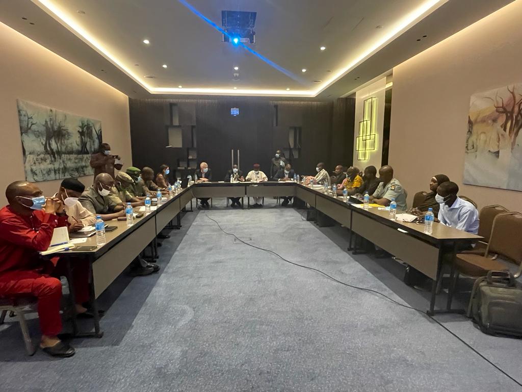 Working group event in Niamey to share the workplan of the project on transit, transport and trade facilitation in West Africa for better participation in value chains