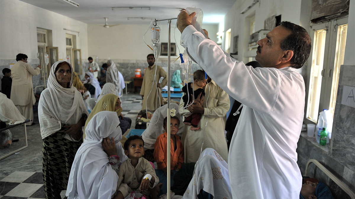 children's hospital in Peshawar, Pakistan