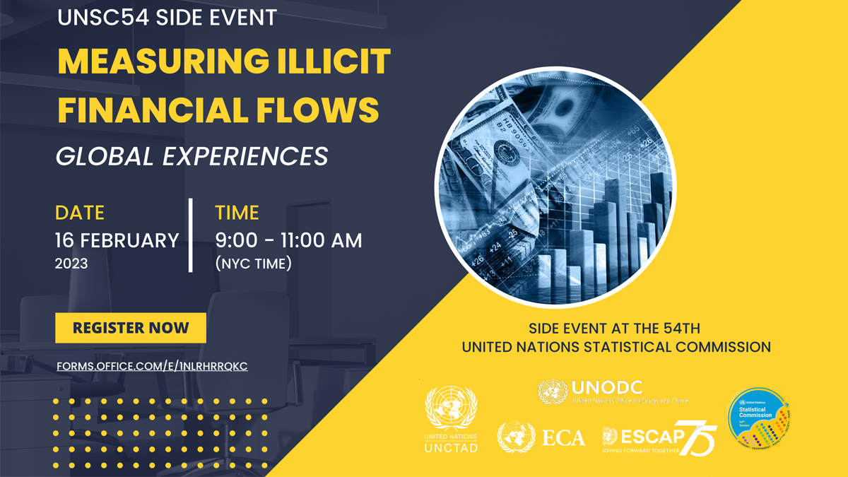 UNSC54 side-event: measuring illicit financial flows – global experiences