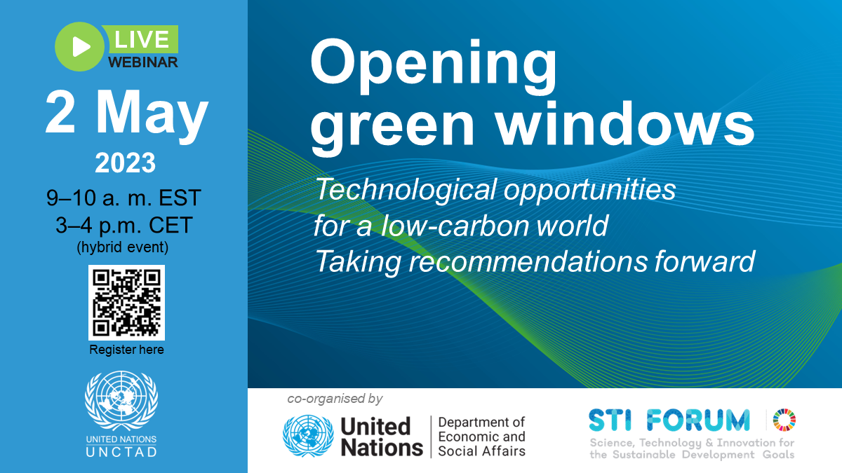 Roundtable discussion with the 10-Member Group on the Technology and Innovation Report 2023 “Opening Green Windows: Technological opportunities for a low-carbon world” - Taking recommendations forward