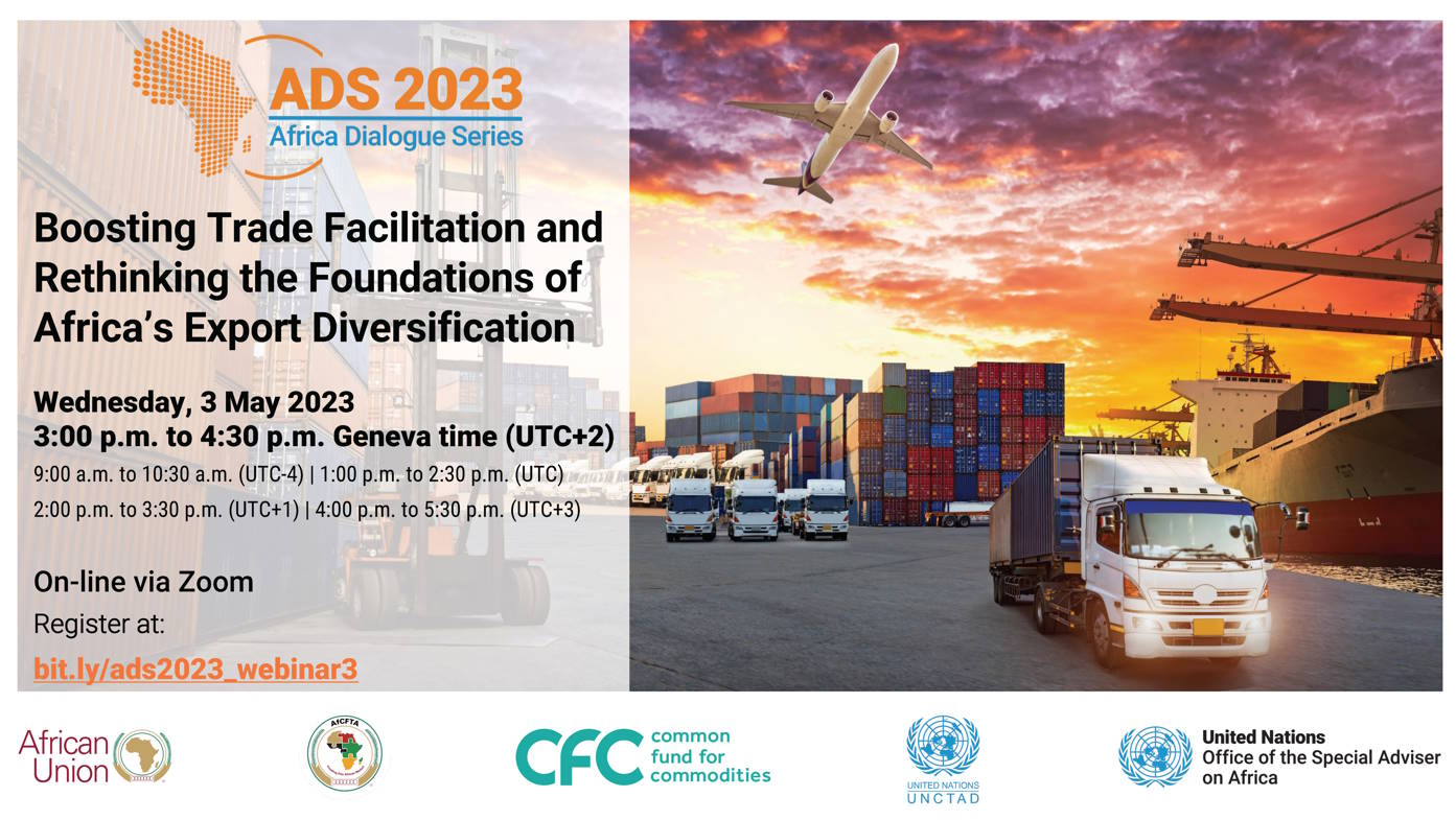 Webinar on boosting trade facilitation and rethinking the foundations of Africa's export diversification