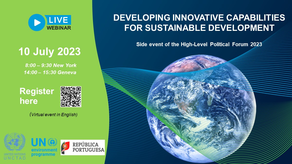 Side event of the High-Level Political Forum 2023: Developing innovative capabilities for sustainable development