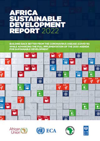 Cover of Africa sustainable development report 2022
