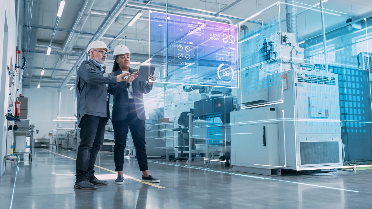 The digital transformation offered by Industry 4.0 enables virtual replicas of manufacturing processes, production lines, factories and supply chains.