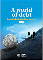 Cover image for A world of debt