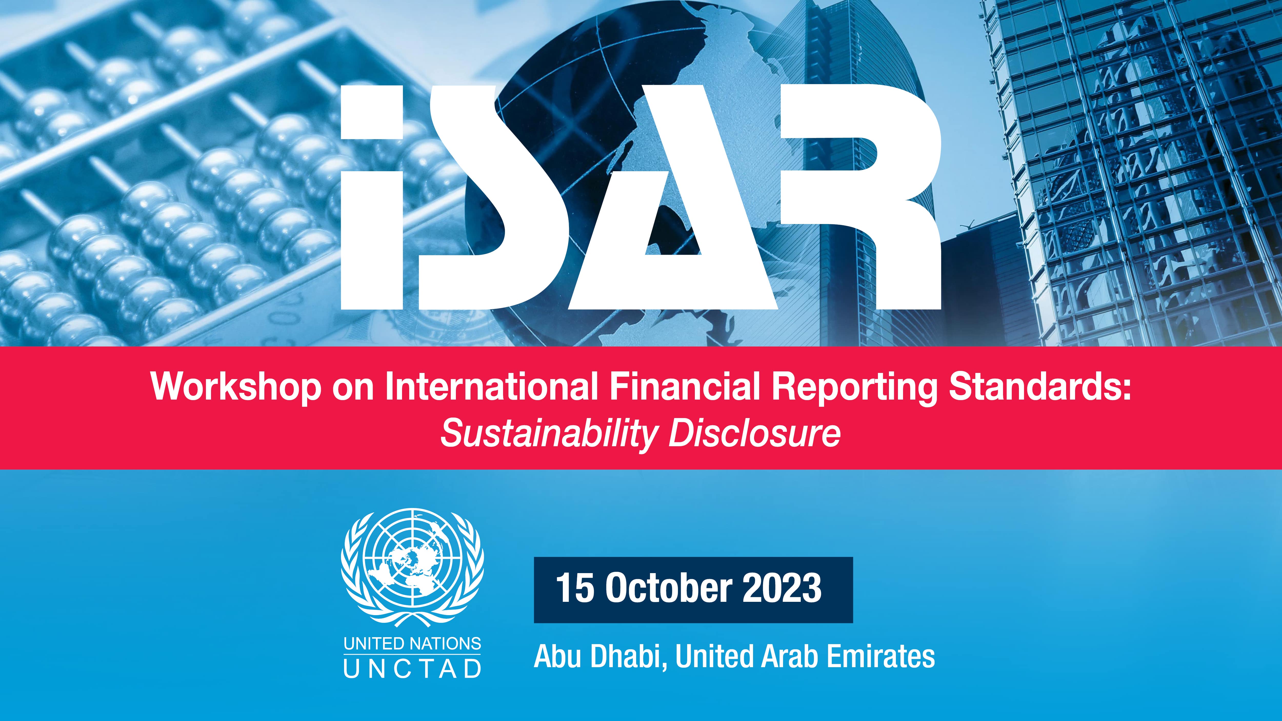 Workshop on International Financial Reporting Standards: Sustainability Disclosure