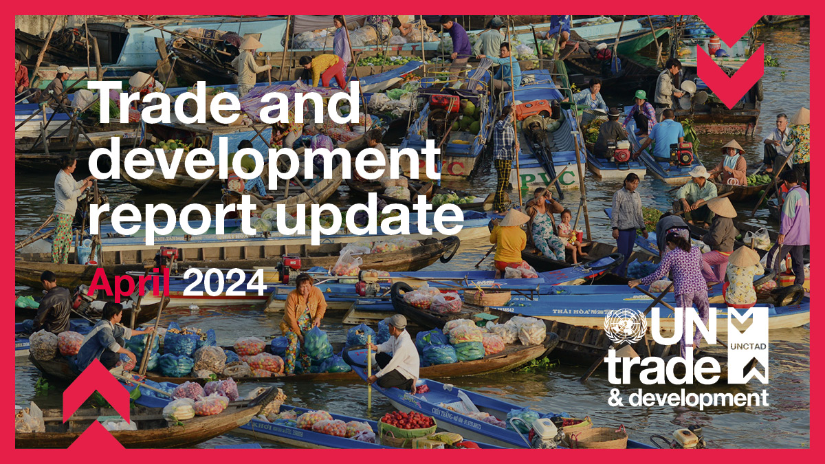 Cover image for Mise à jour du Rapport sur le commerce et le développement (avril 2024)