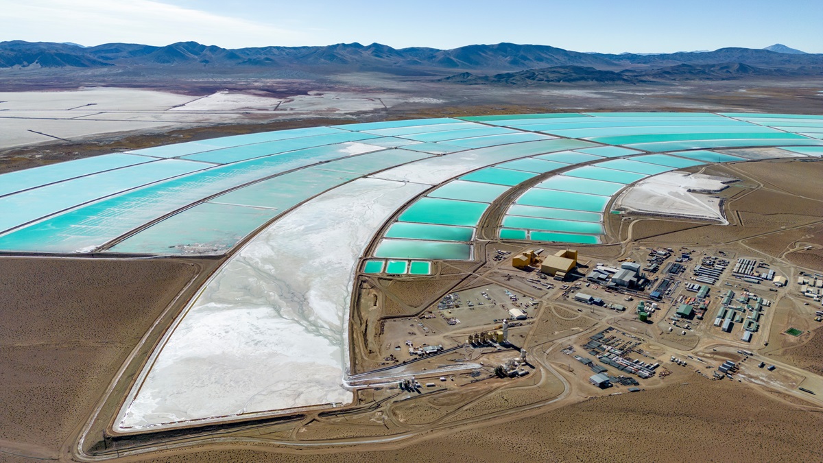 Lithium fields in Argentina