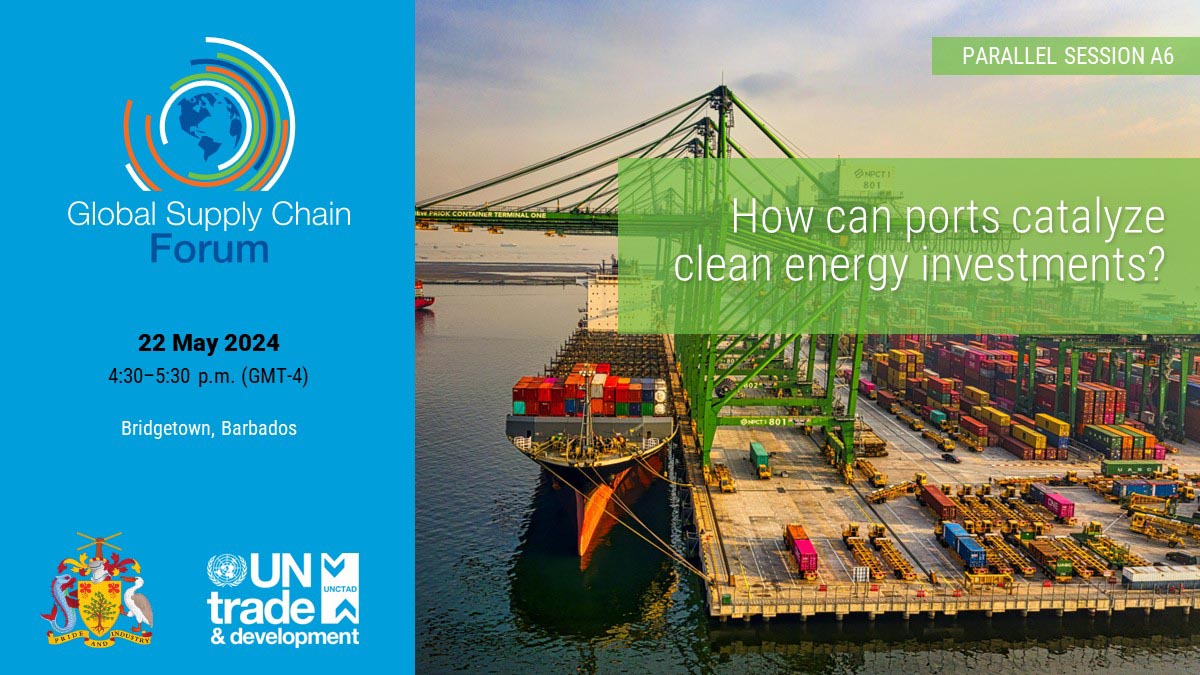 How can ports catalyze clean energy investments?