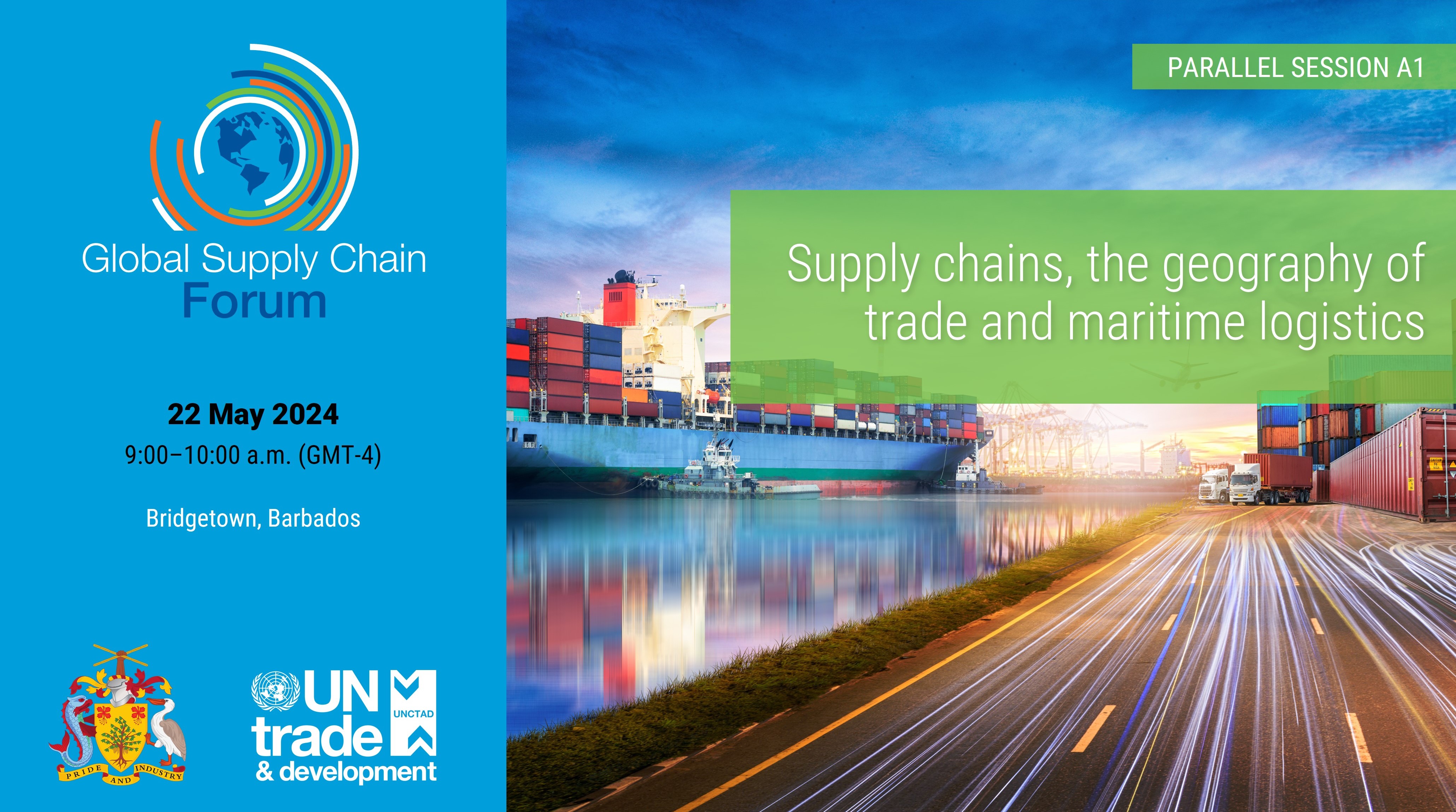 Supply chains, the geography of trade and maritime logistics