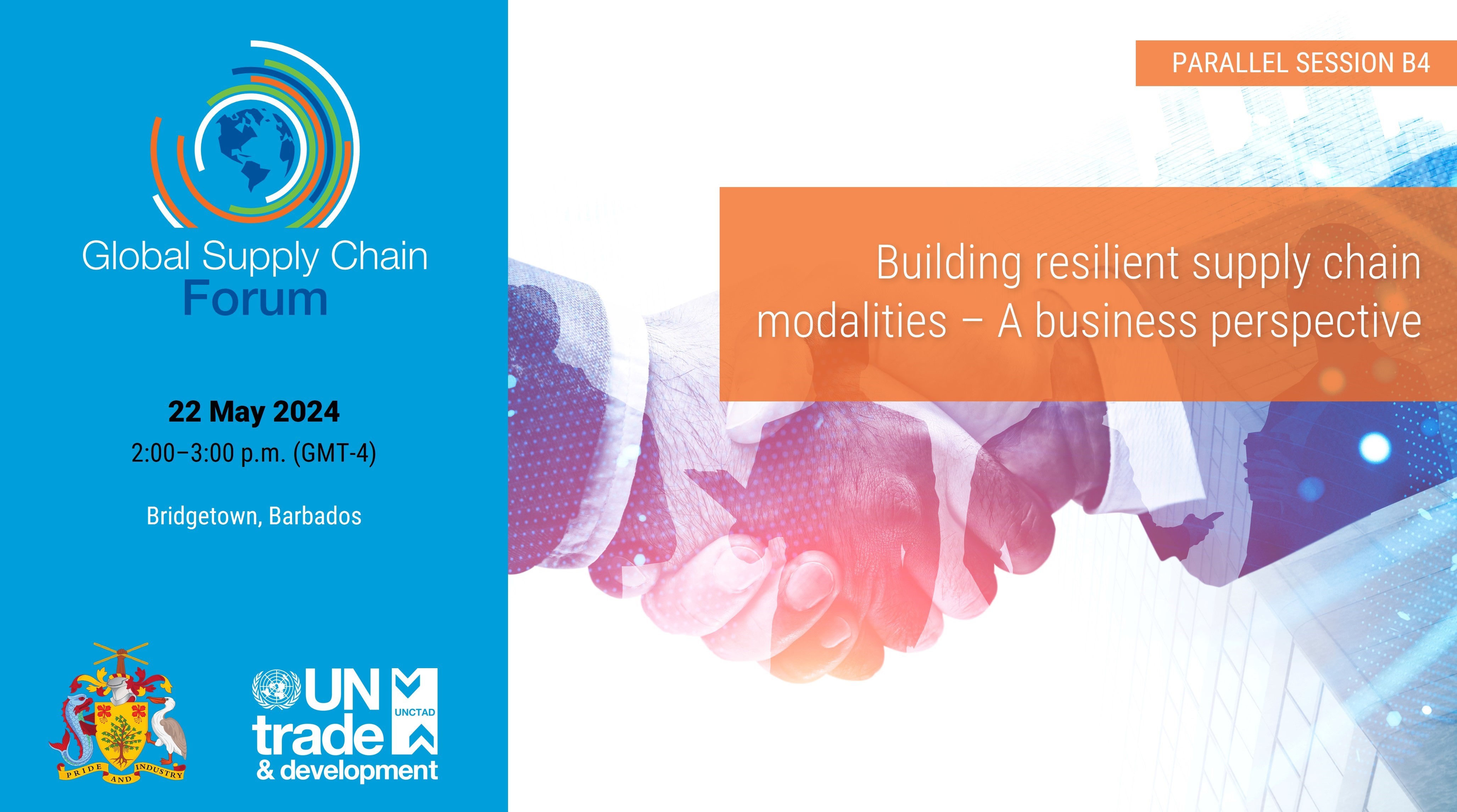 Building resilient supply chain modalities - A business perspective
