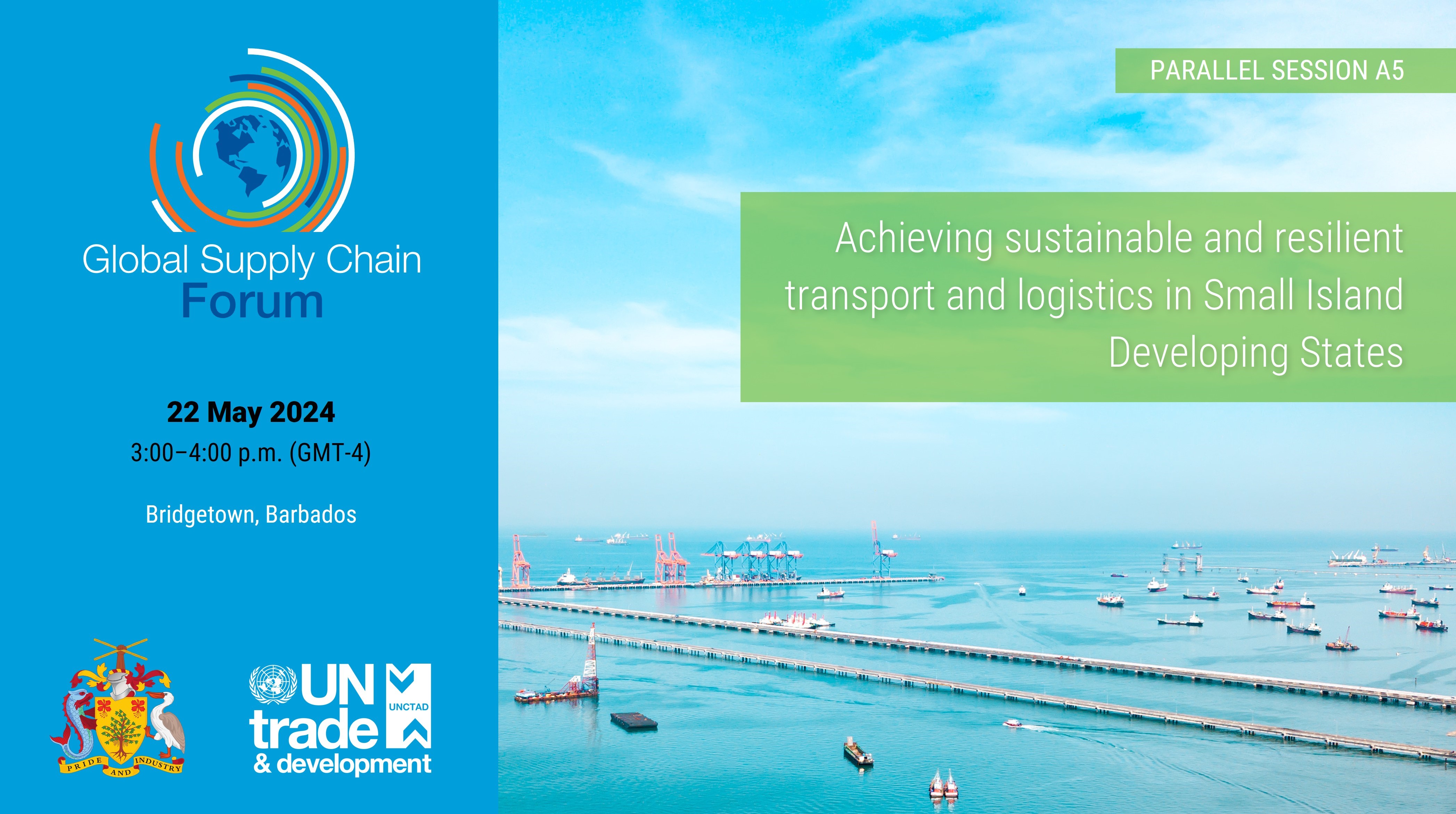 Achieving sustainable and resilient transport and logistics in Small Island Developing States