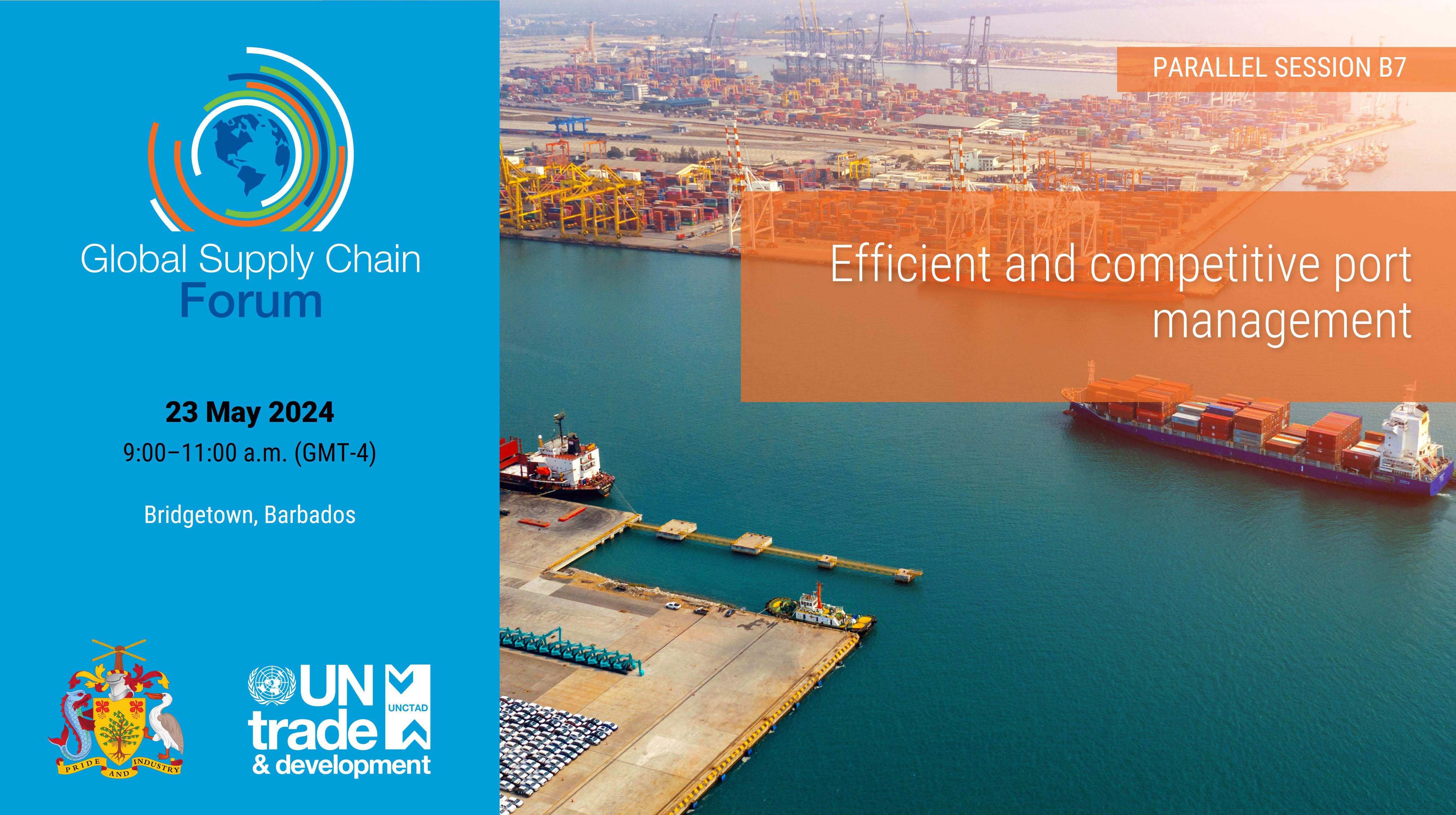 Efficient and competitive port management