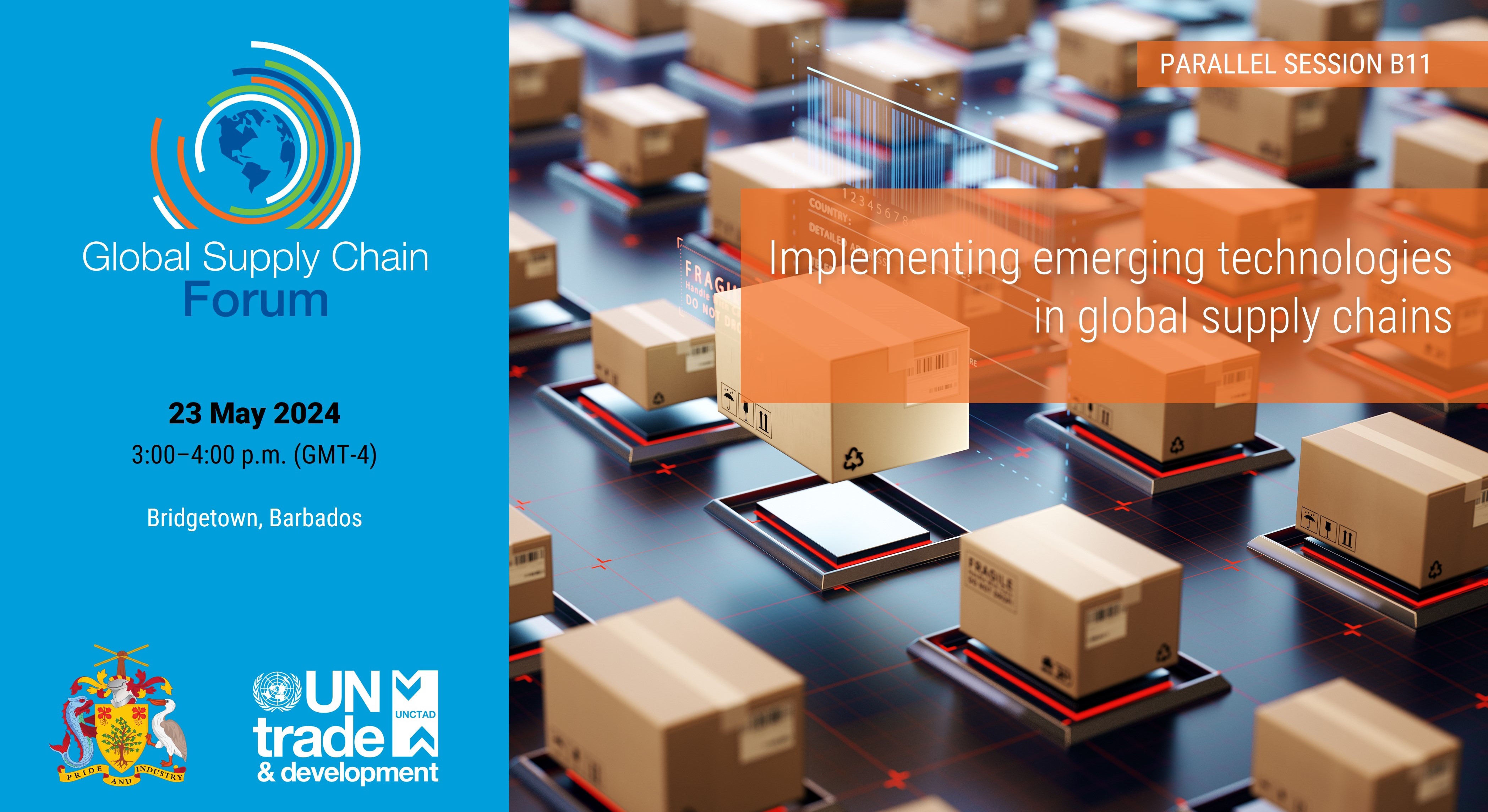 Implementing emerging technologies in global supply chains