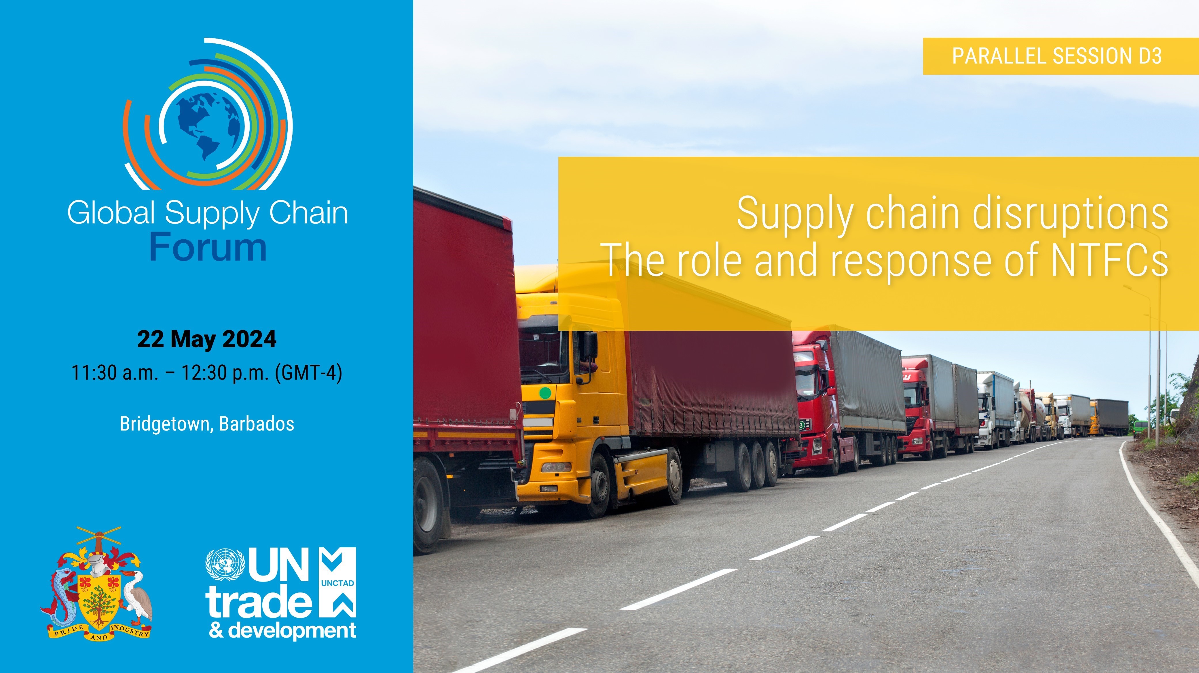NTFC Session 3: Supply chain disruptions - the role and response of National Trade Facilitation Committees