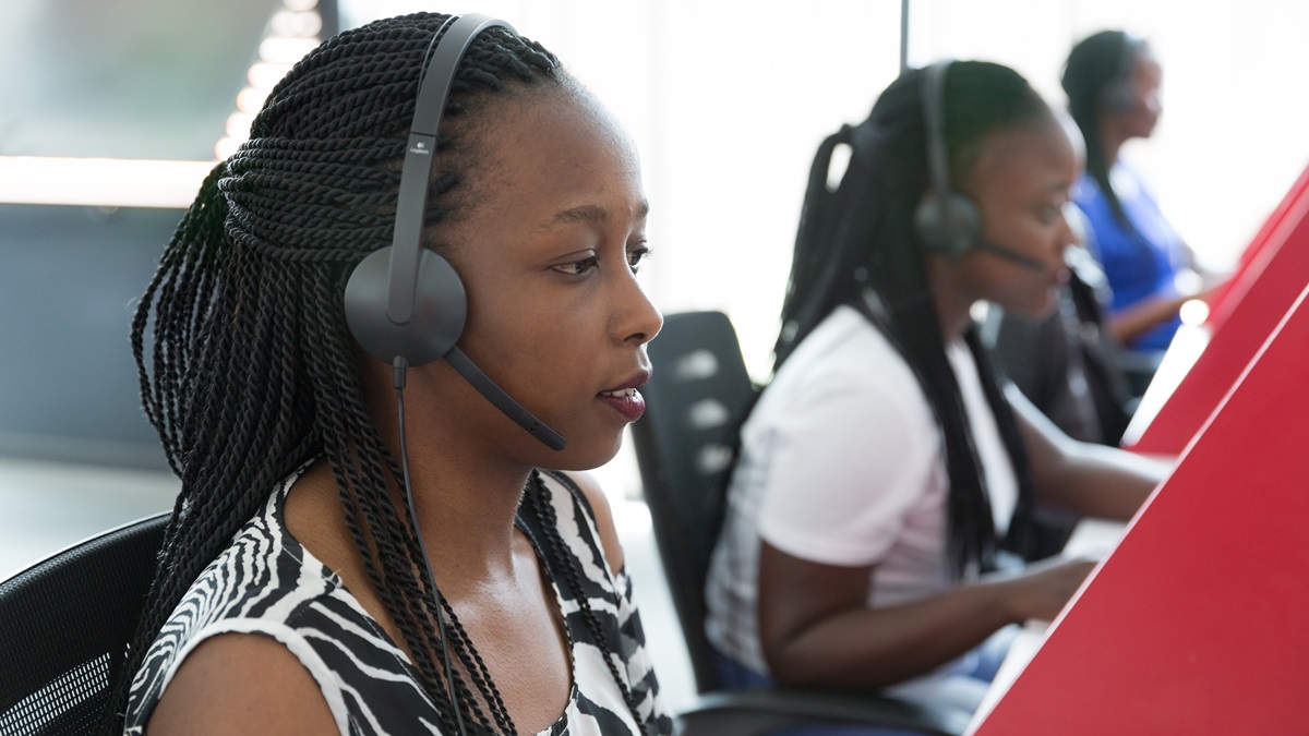 A training centre in Rwanda that helps women develop information and communications technology skills.