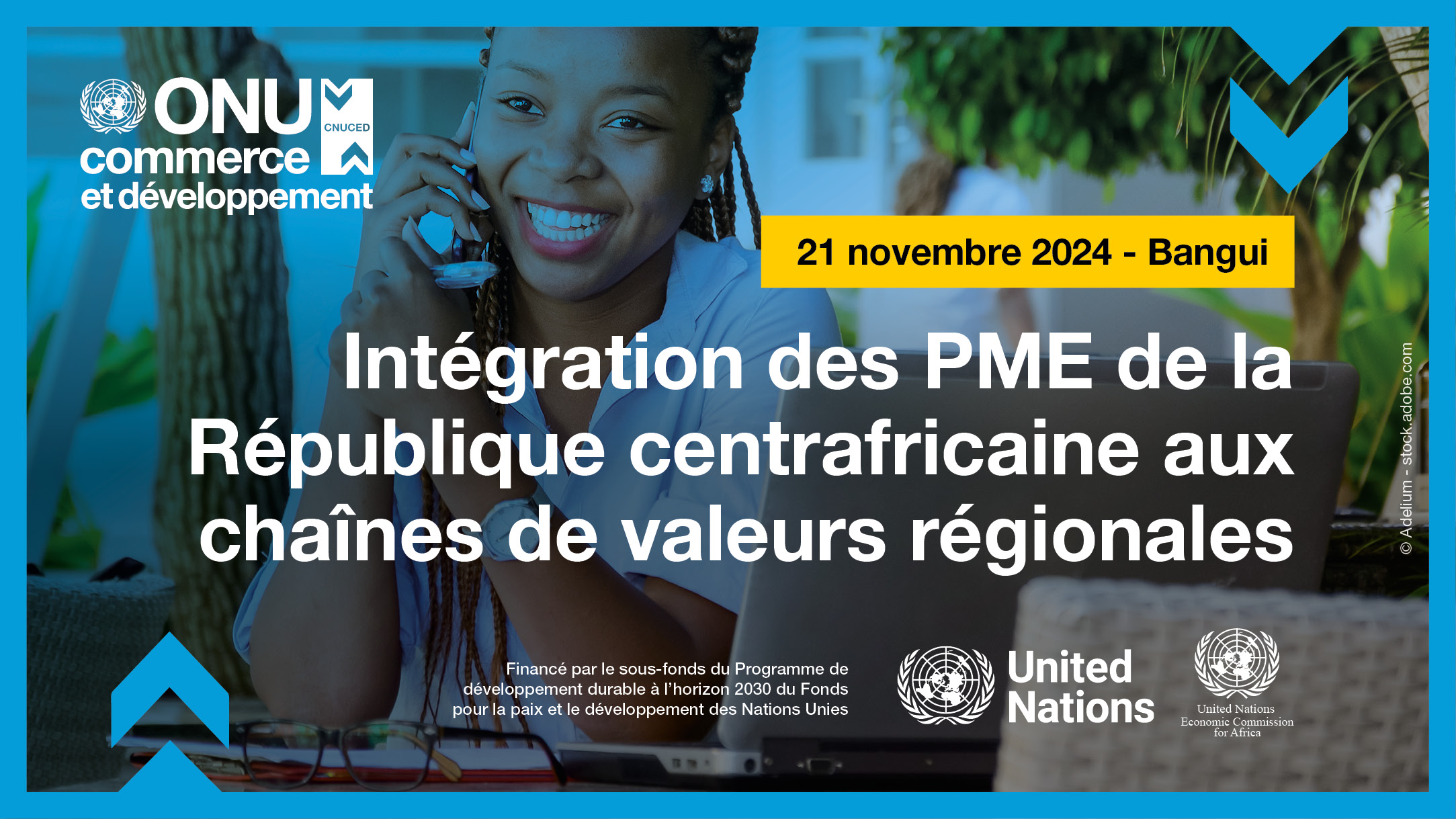 Atelier de consultation nationale sur le lancement du projet des Nations Unies sur la participation des petites et moyennes entreprises (PME) aux chaînes de valeur régionales