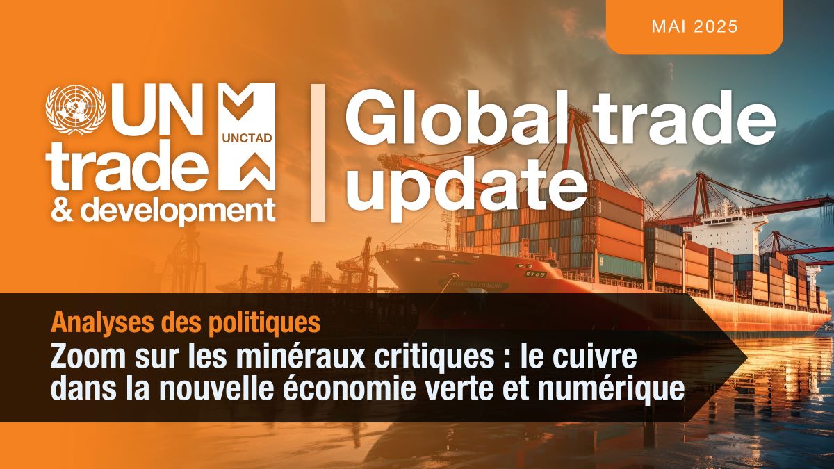 Cover image for Mise à jour sur le commerce mondial (mai 2025)