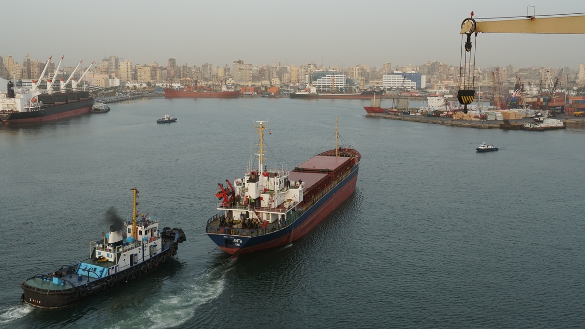 Alexandria Port, Egypt.