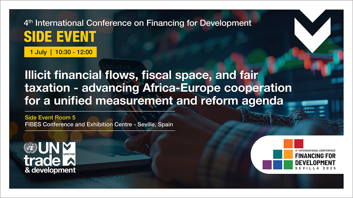 FFD4 side event: Illicit financial flows, fiscal space, and fair taxation - advancing Africa-Europe cooperation for a unified measurement and reform agenda