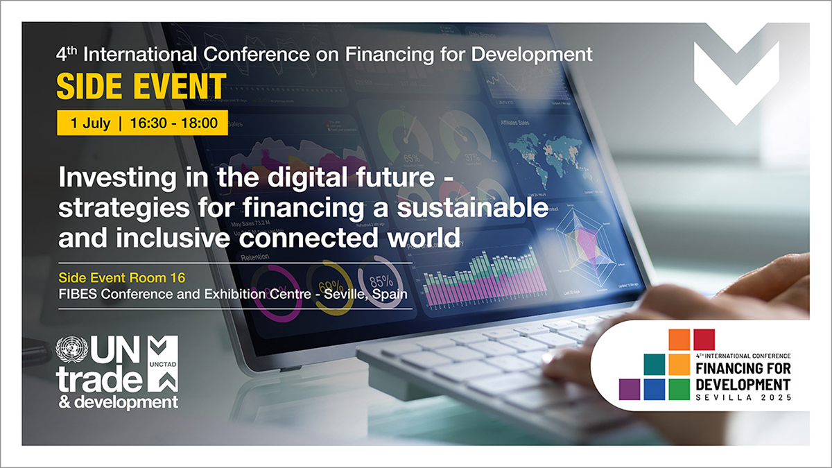 FFD4 side event:  Investing in the digital future - strategies for financing a sustainable and inclusive connected world 