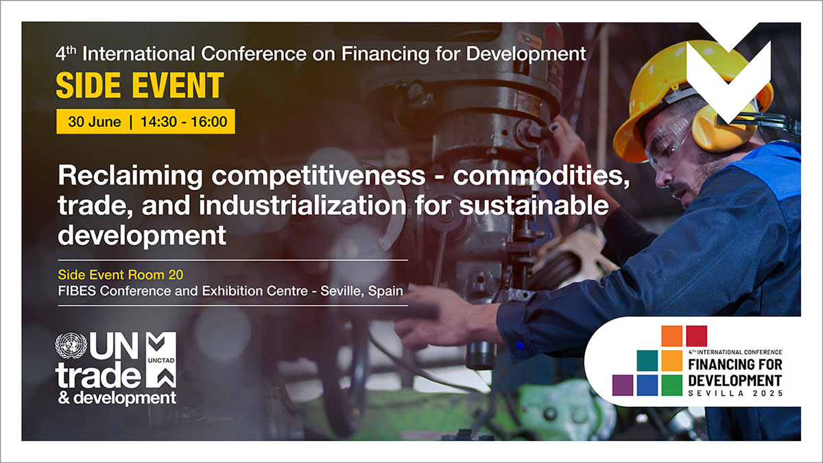 FFD4 side event: Reclaiming competitiveness - commodities, trade, and industrialization for sustainable development