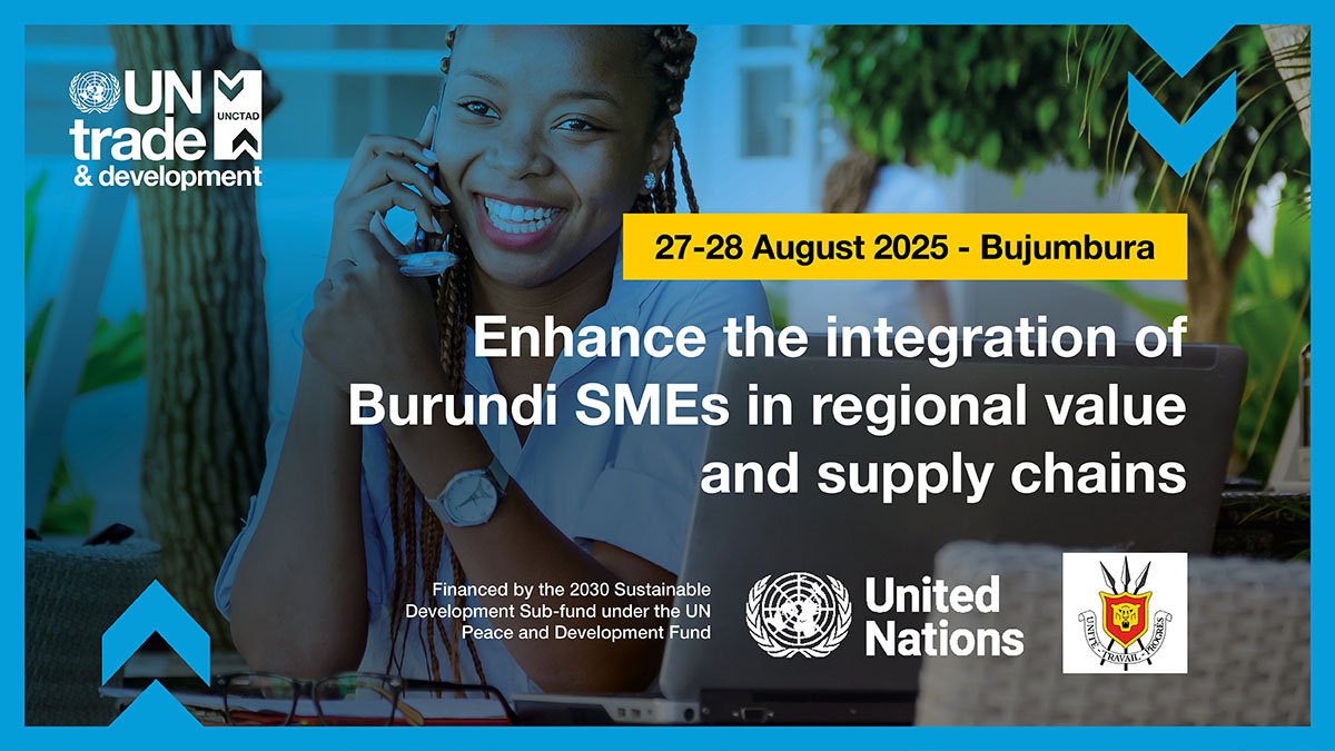 Burundi validation workshop banner