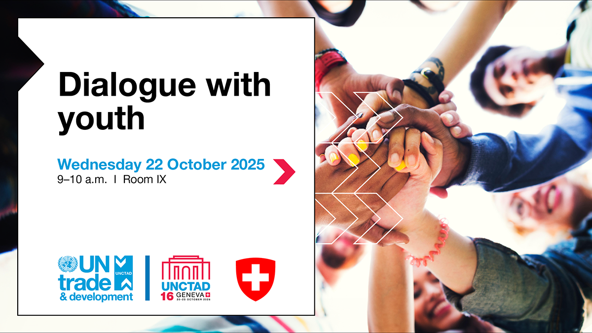 UNCTAD16 dialogue with youth