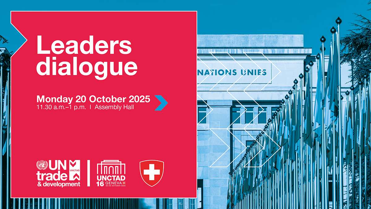 UNCTAD 16 Leaders dialogue