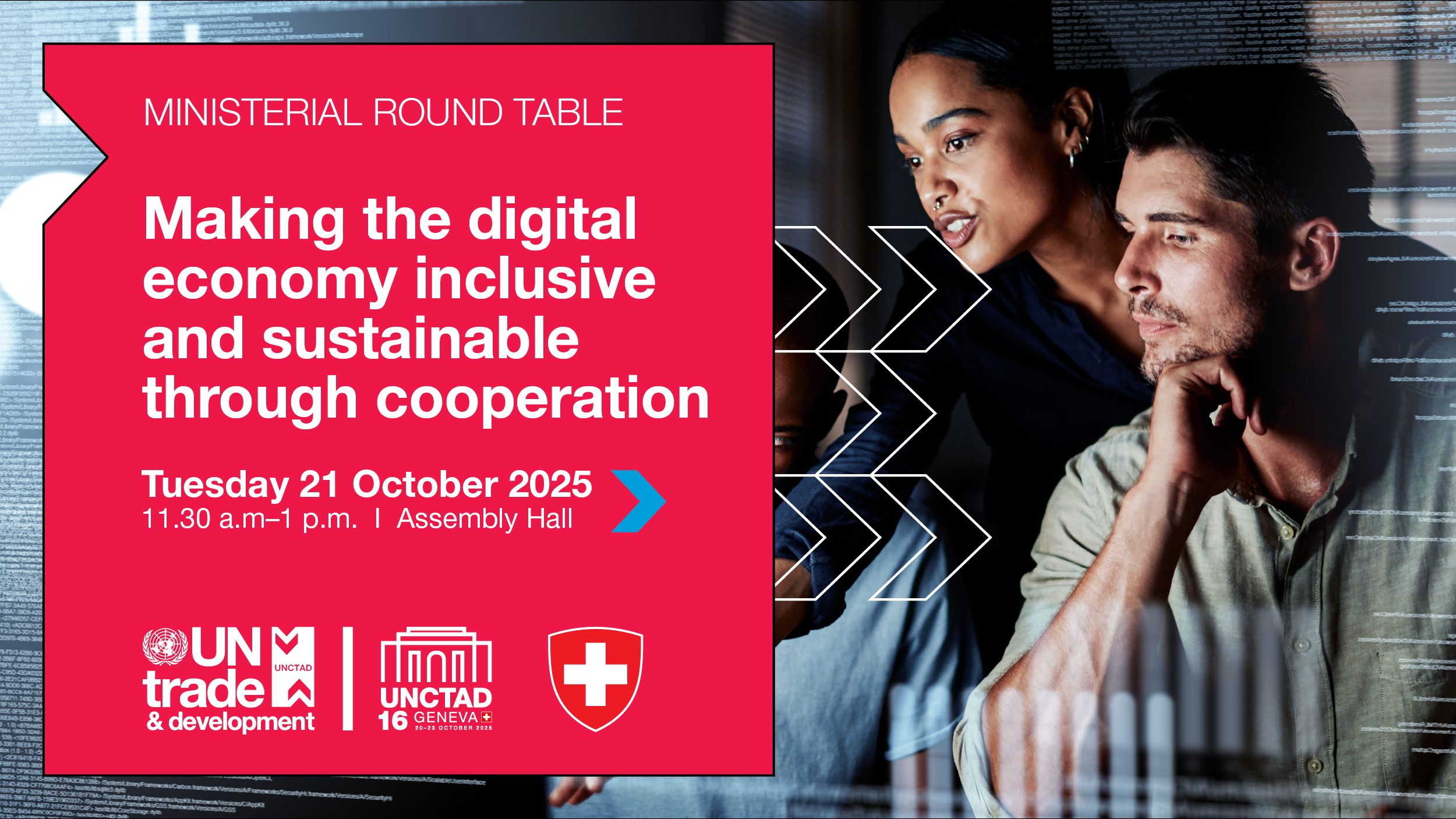 UNCTAD16 ministerial roundtable on making the digital economy inclusive and sustainable through cooperation