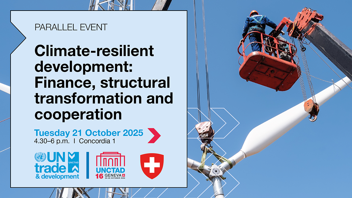 UNCTAD16 Parallel event: Climate-resilient development-finance