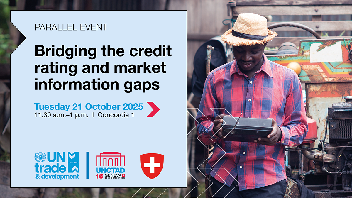 UNCTAD16 Parallel event: Bridging the credit rating and market information gaps
