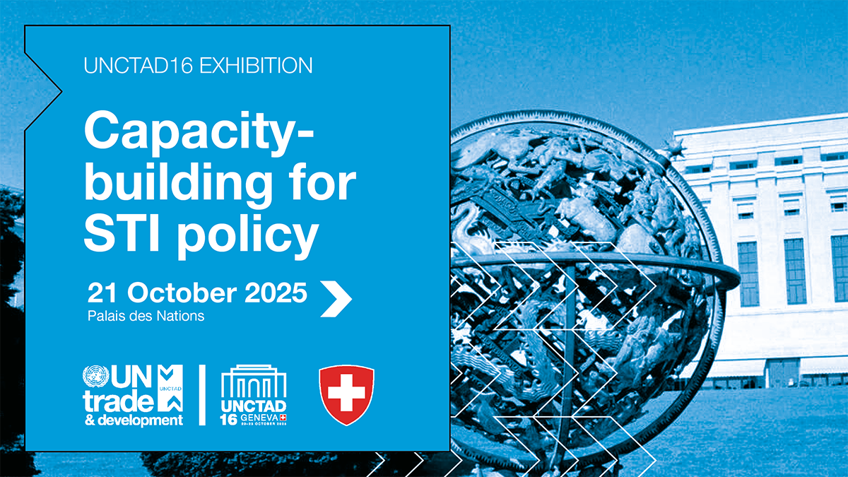 UNCTAD16 exhibition: Capacity-building for science, technology and innovation policy