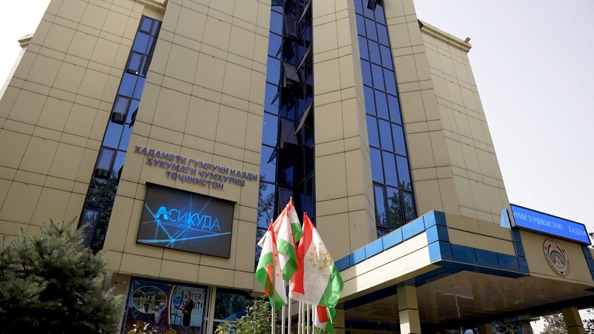 Tajik customs service, Dushanbe.