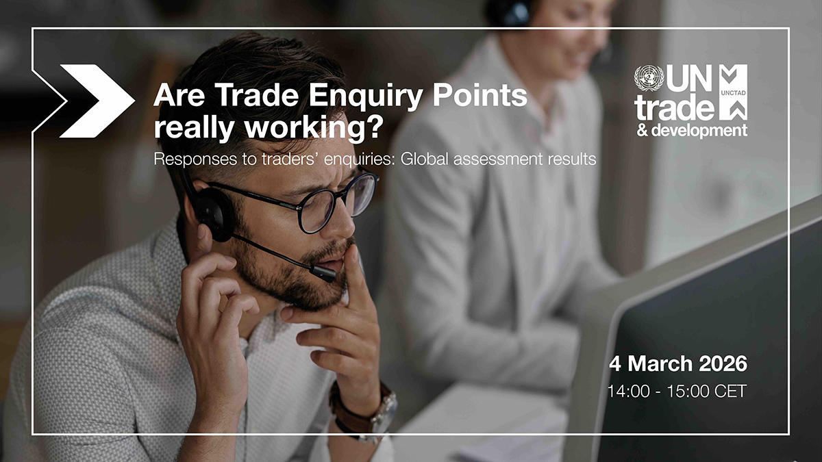 Presentation of UNCTAD report: Trade Facilitation Enquiry Points