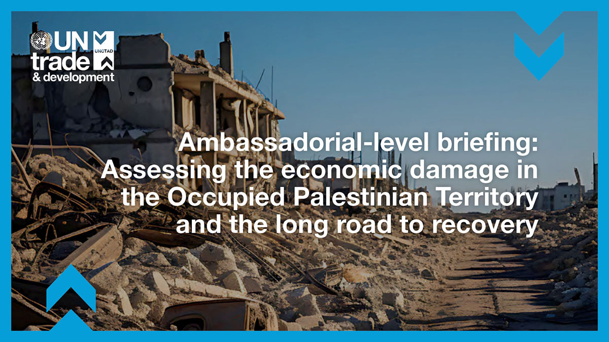 Assessing the economic damage in the Occupied Palestinian Territory and the long road to recovery